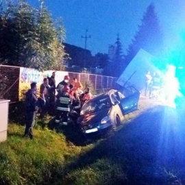 Śmiertelny wypadek w Łabowej! Nietrzeźwy kierowca rozjechał kobietę na przystanku