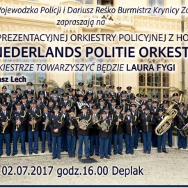 Koncert Reprezentacyjnej Orkiestry Policji z Holandii