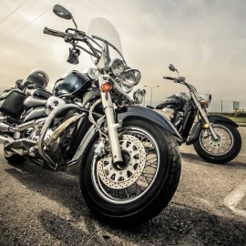 Parada motocykli Harley Davidson