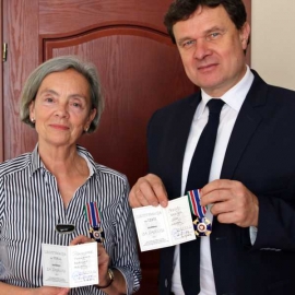 Małgorzata Półchłopek i Dariusz Reśko odznaczeni medalami za zasługi